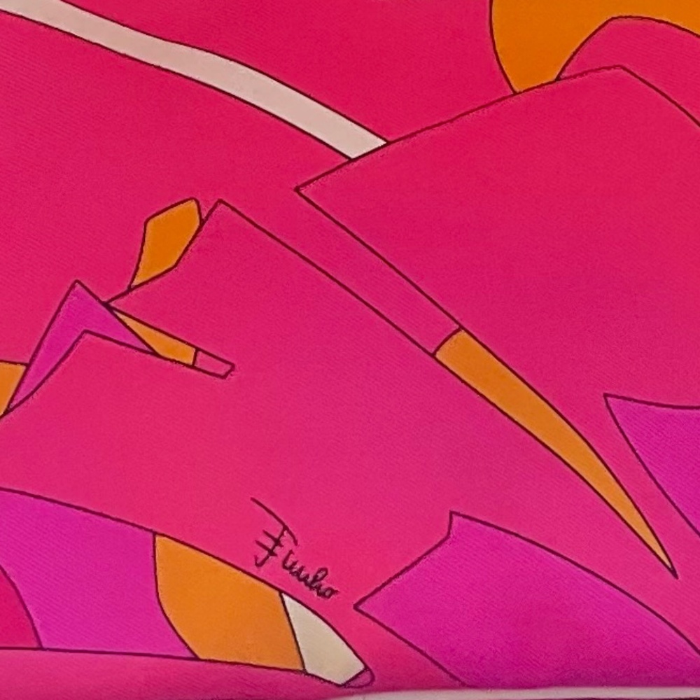 Authentic Vintage Emilio Pucci Vibrant Cosmetic Bag NWOT - Picture 14 of 14